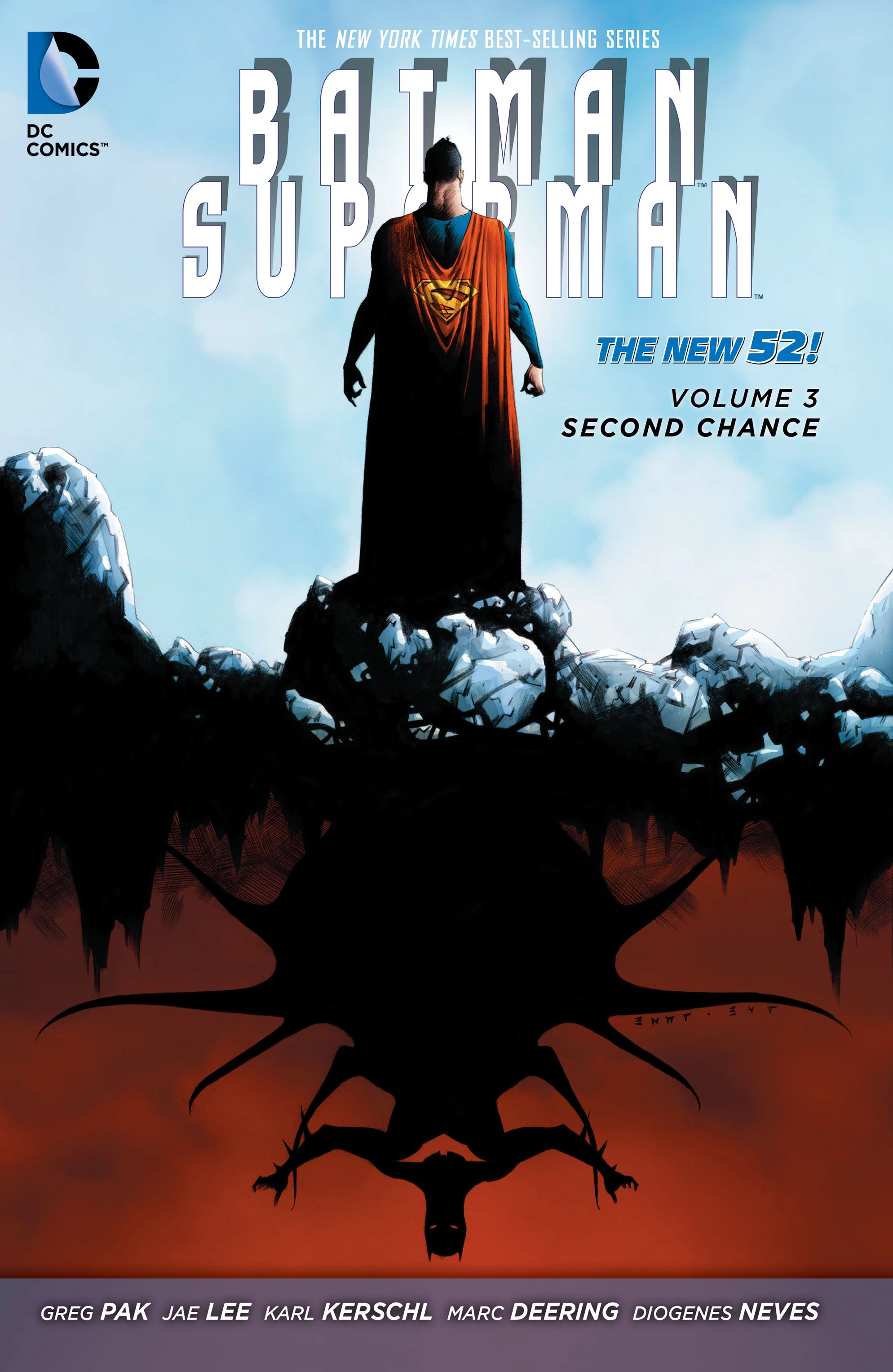 Batman/Superman Vol. 3: Second Chance (DC, 2015) cover